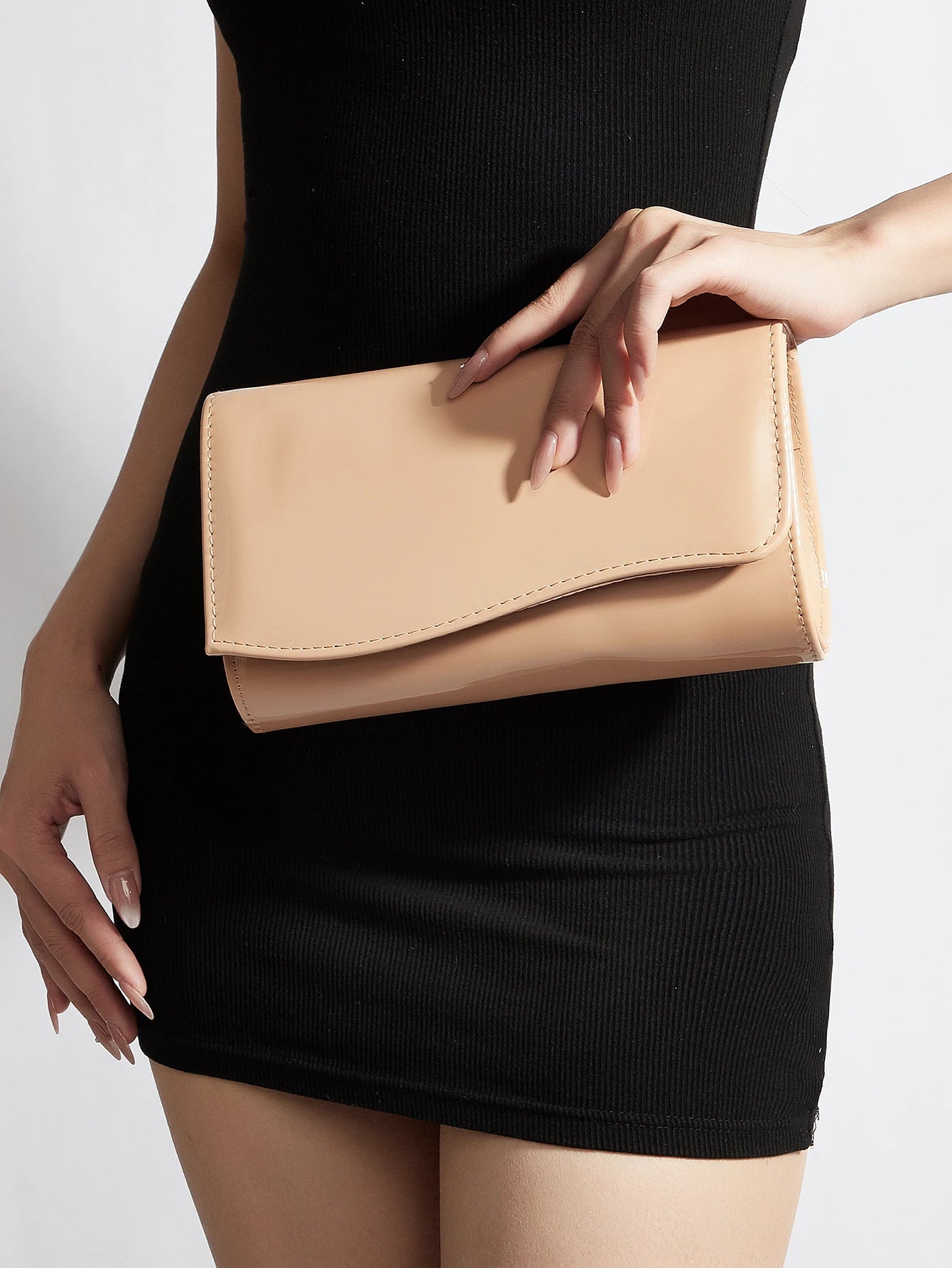 Women's Evening Bag, Clutch Bag, Envelope Bag, Flap Bag, Evening Dress Matching Clutch Bag, Stylish and Simple, Business Portable, Dance Party, Party, Wedding, Valentine's Day Gift