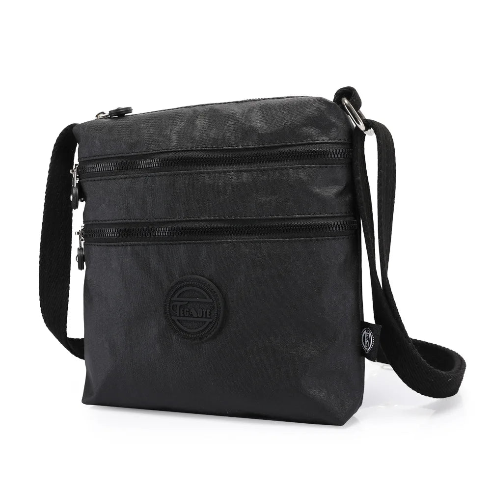 TEGAOTE Girls Shoulder Bag Designer Luxury 2025 Nylon Waterproof Crossbody Side Bags for Women Messenger Purse Flap Bolsa