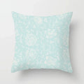 Mint green series Double-sided Printed pillow cover Short plush Suitable living rooms bedrooms sofas throw cushion cover