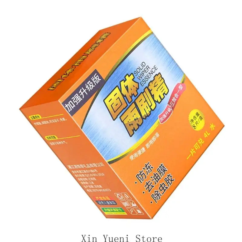 Very Concentrated Windshield Washer Tablets Fast Dissolving Long Lasting Small Storage For Car Glass Cleaning
