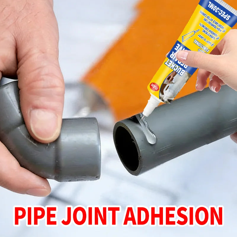 Ifubo Multi-Purpose Repair Adhesive, Strong Leak Proof Glue For Pipe Bucket Sink, Waterproof High Temperature Resistant Paste