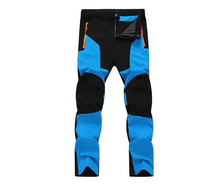 Men's Summer Hiking Pants Quick-Dry Outdoor Walking The Dog Lightweight Thin Leisure Walk Breathable Zipper Pocket Work Pants