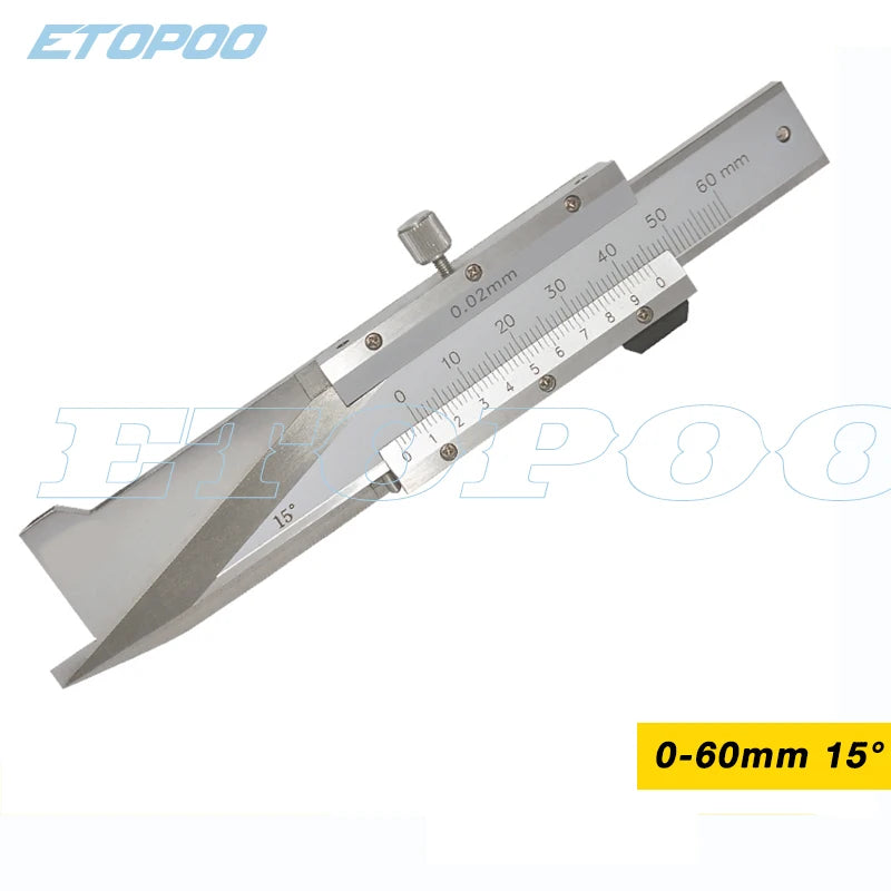 15 30 45 60 Degree Digital Chamfer Gauge Stainless Steel Chamfering Calipers Vernier Caliper Chamver Vernier Caliper