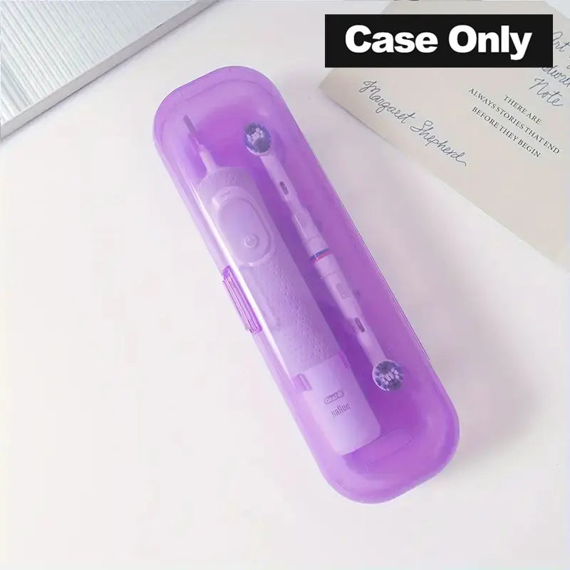 1pcs Electric Toothbrush Travel Case, Portable Toothbrush Holder for Oral-B Pro and Other Electric Toothbrush