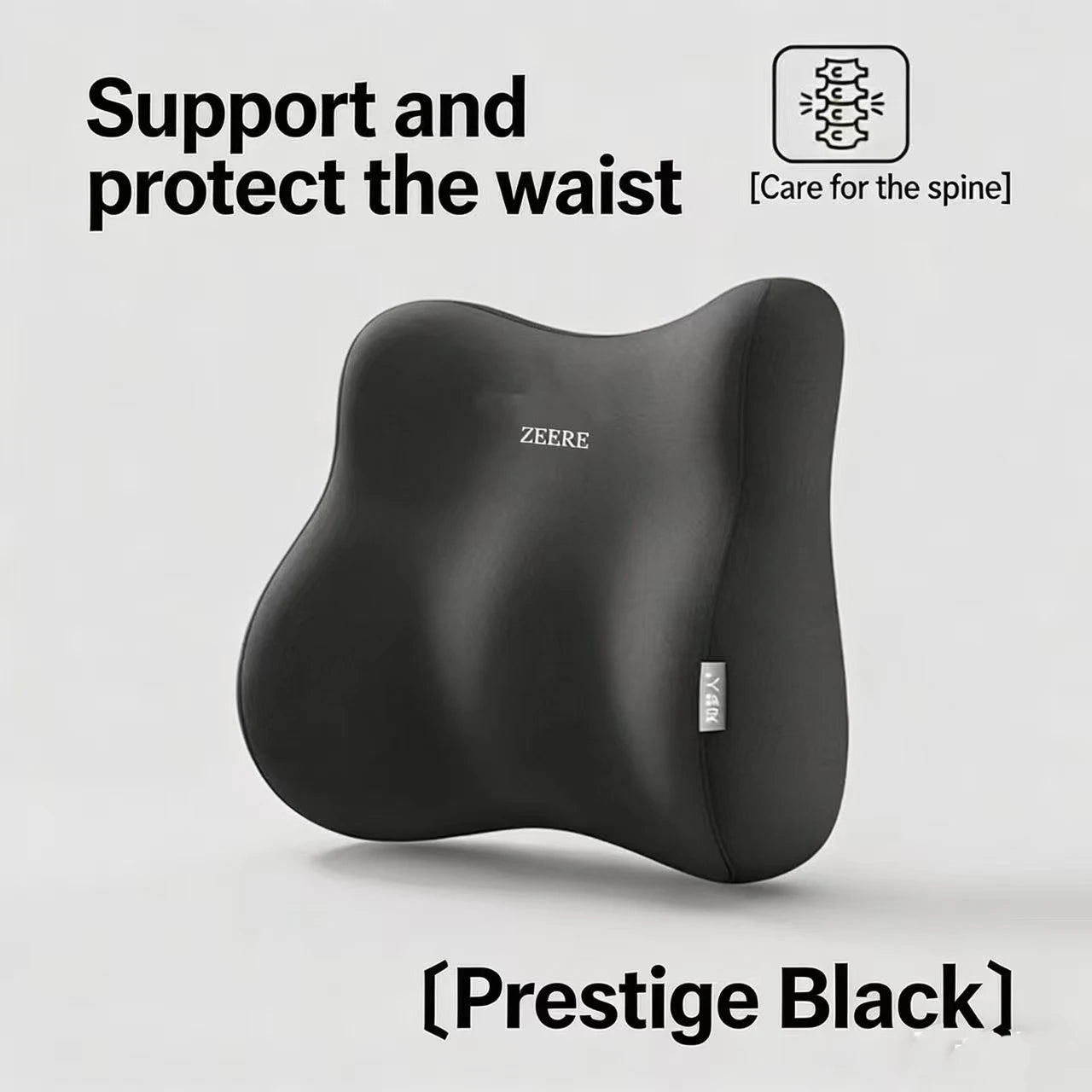 Car Seat Memory Foam Cushion Lumbar Support Soft Elastic Office Chair Pad Seat Cushion Suit for Desk Office Use Pain Relief