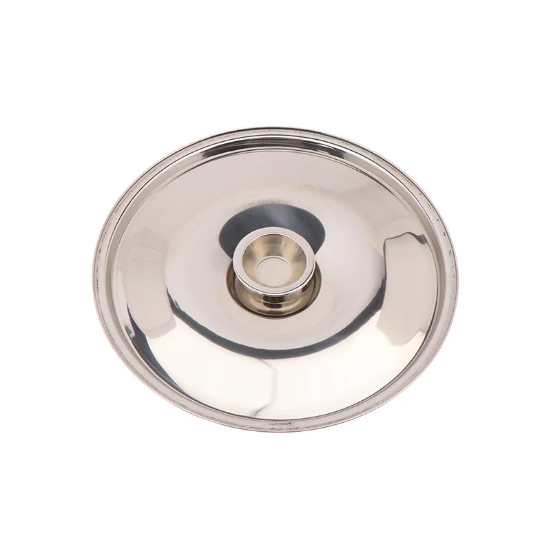 10-26cm Round Pot Lid Thicken Stainless Steel Saucepan Cover Replacement Universal Kitchen Food Lid Kitchen Supplies