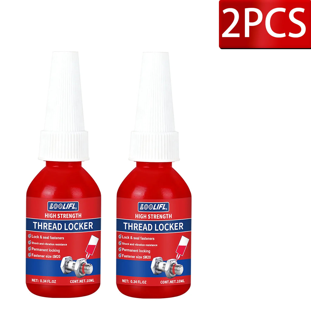 50ML 243 Blue Medium Strength Threadlockers,Universal Thread Adhesives,For All Metal Threaded Components,Removable Waterproof