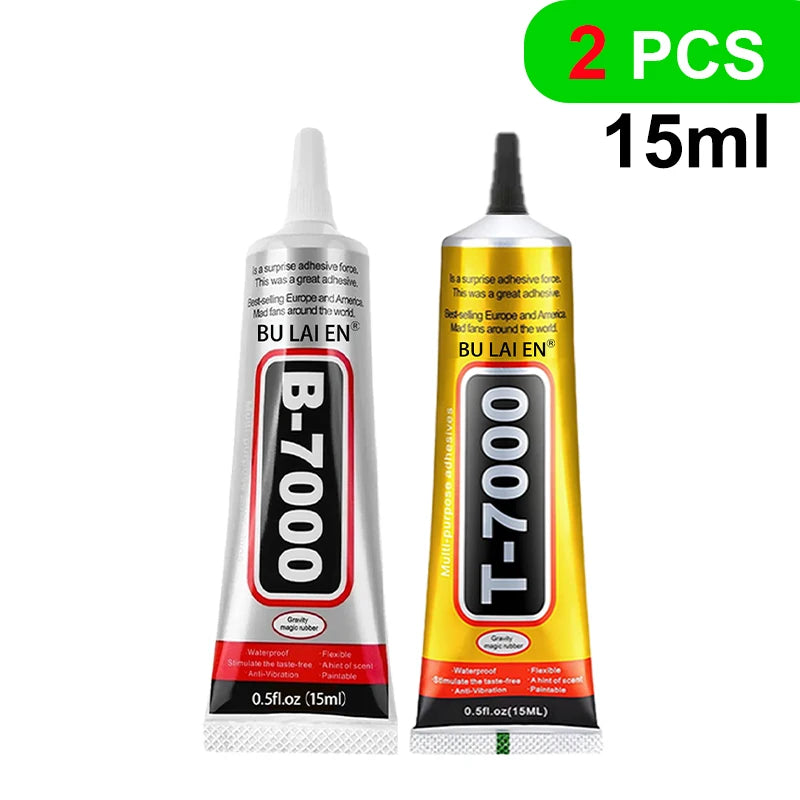 B7000+T7000 Adhesive Repair Kit For Mobile Phones, Jewellery, Displays, Back Covers & Waterproofing