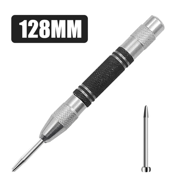 Super Strong Automatic Center Punch Positioning Spring Loaded Adjustable Marker Wood Glass Press Dent Metal Drill