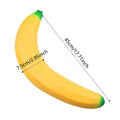 Giant Banana Squishy Toy Fake Banana Squeeze Toy Squishy Stress Relief Fidget Toy Slow Rising Desk Accessory for Adults Gifts