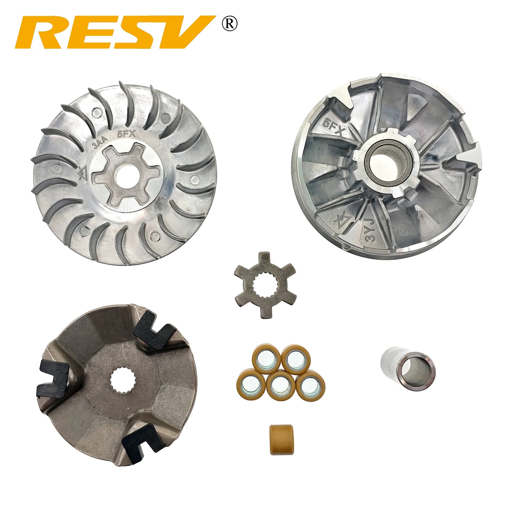 RESV for yamaha JOG50 Zuma50 BWS50 AEROX50 AXIS50 NITRO50 Variator Drive Face Pulley Assy.