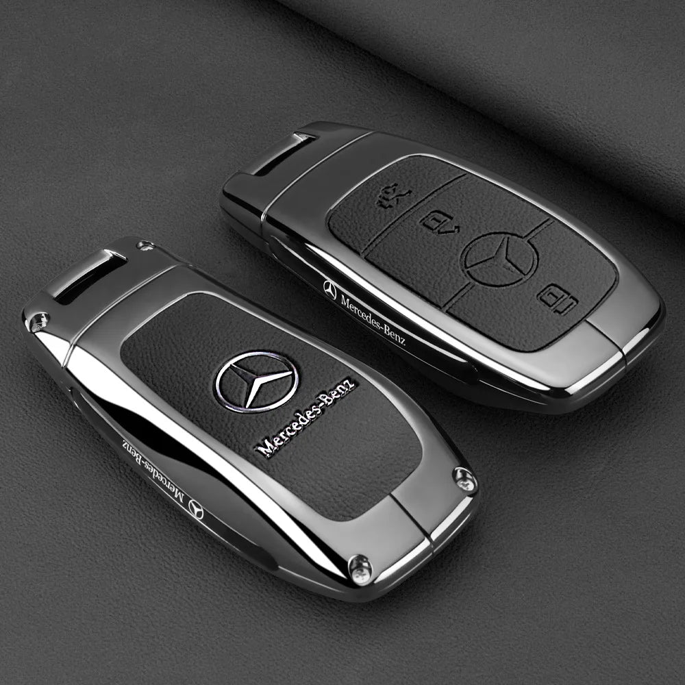 Car Smart Remote Key Case Cover For Mercedes Benz AMG A C E S G Class GLC CLE CLA GLB GLS W177 W205 W213 W222 X167 Accessories