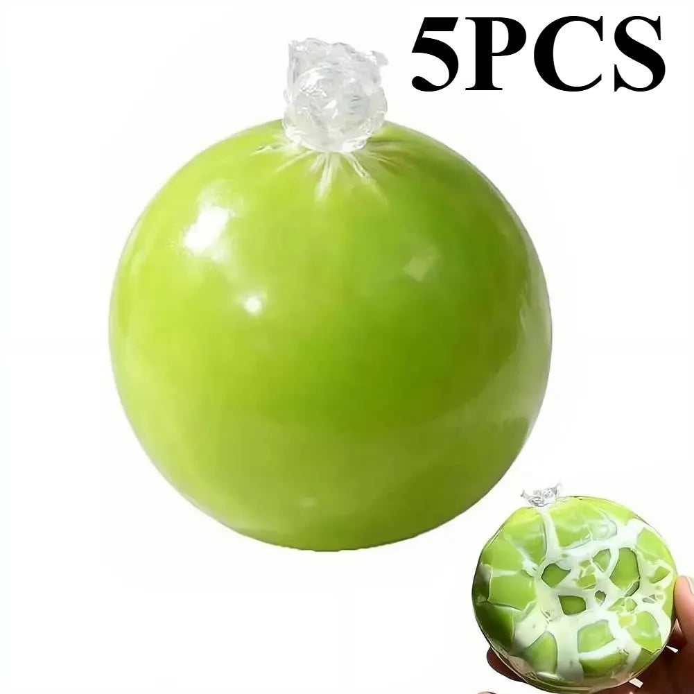 Squishy Stress Balls Slow Rebound Wax Skin Squeeze Toy Sensory Fidget Toy Soothing Relieving Stress For Kids Adult Party Gifts