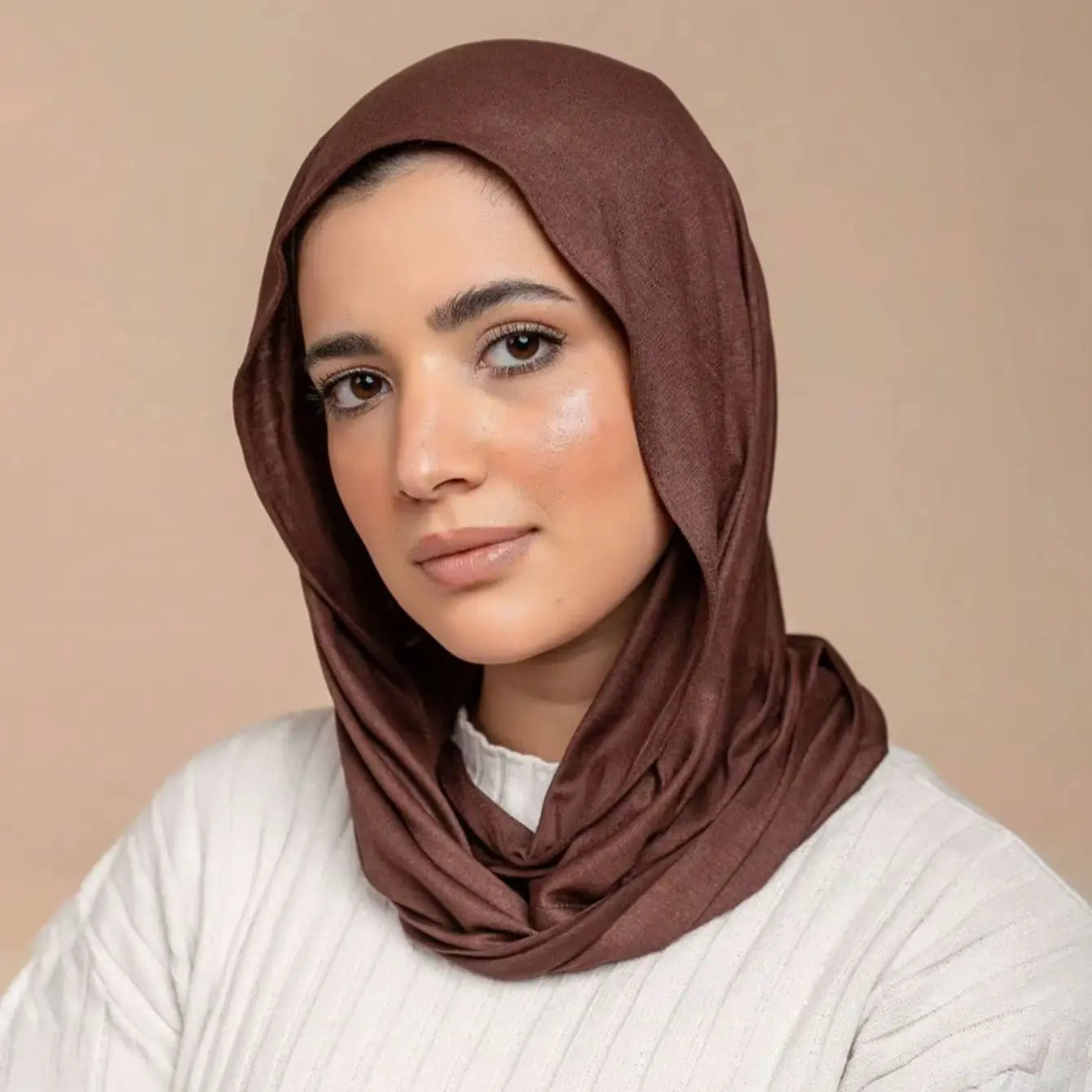New Modal Jersey Instant Hijab Woman Muslim Underscarf Caps Cotton Stretch Hat Islam Turban Bonnet Foulard Cross Headscarf