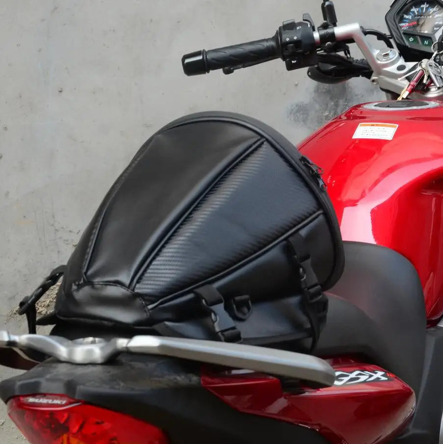 Waterproof Motorcycle Tail Bag Sport Luggage Saddle Riding Rear Bag Motorcycle Motorbike Scooter Side Back Seat Bag