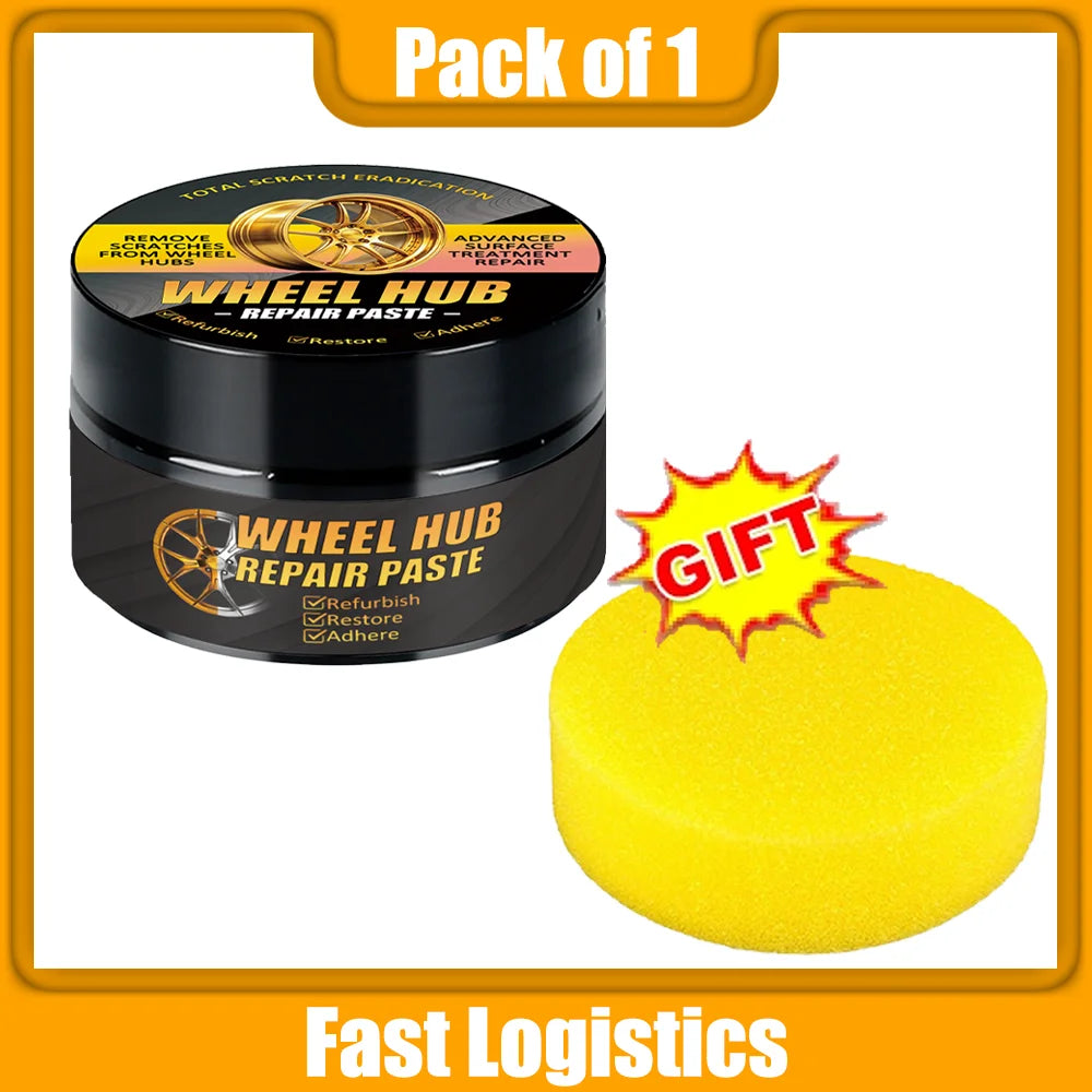 Car Wheel Hub Repair Paste Scratch Remover Oxidation Polishing it Reparación Llantas Universal Alloy Wheel Dent Restore Care