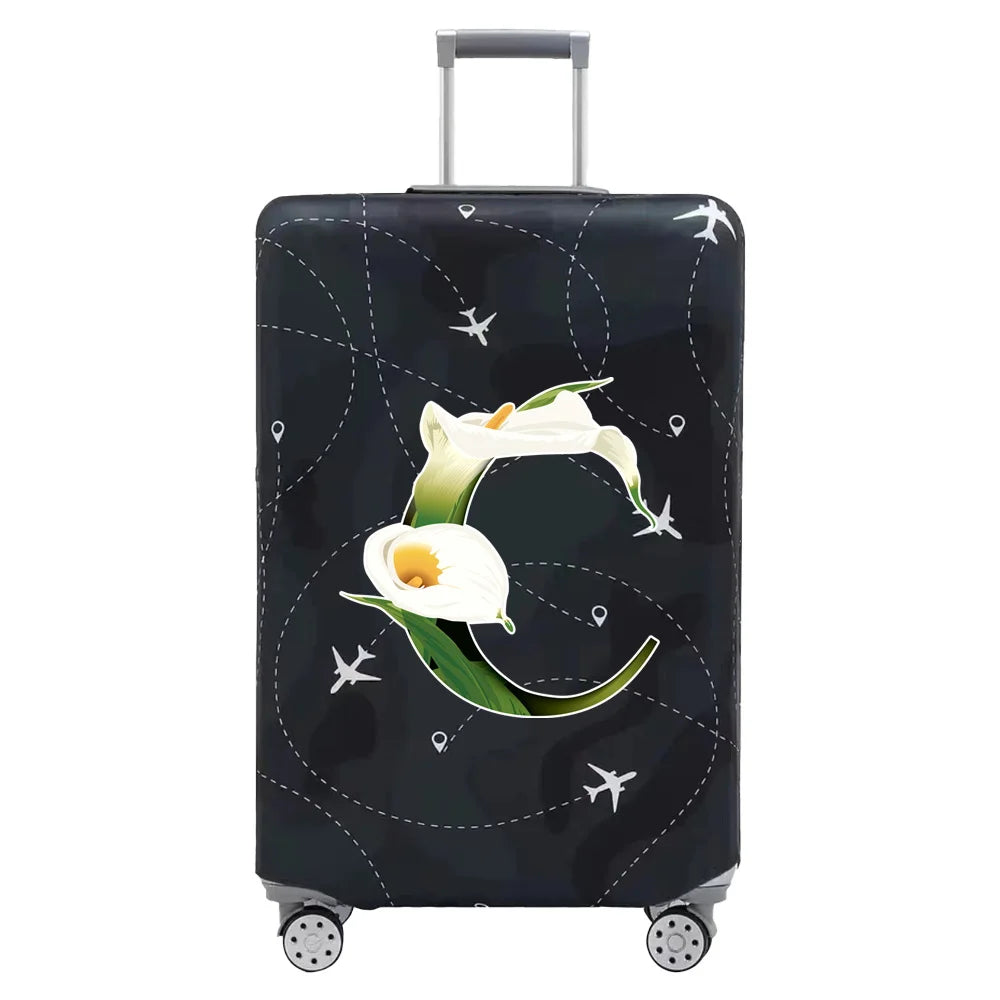 Luggage Protection Cover Travel Accessories Dustproof and Wear-resistant Luggage Protection Cover 18-32 Inch Letter Series