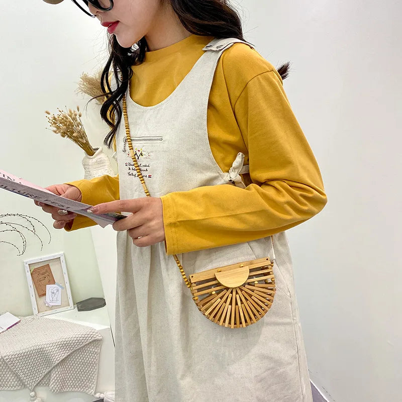 Versatile Crossbody Bags for Woman Shoulder Bags Niche Designer Bags Hollowed Out Beach Bag Trendy Purse and Handbags Сумка Sac