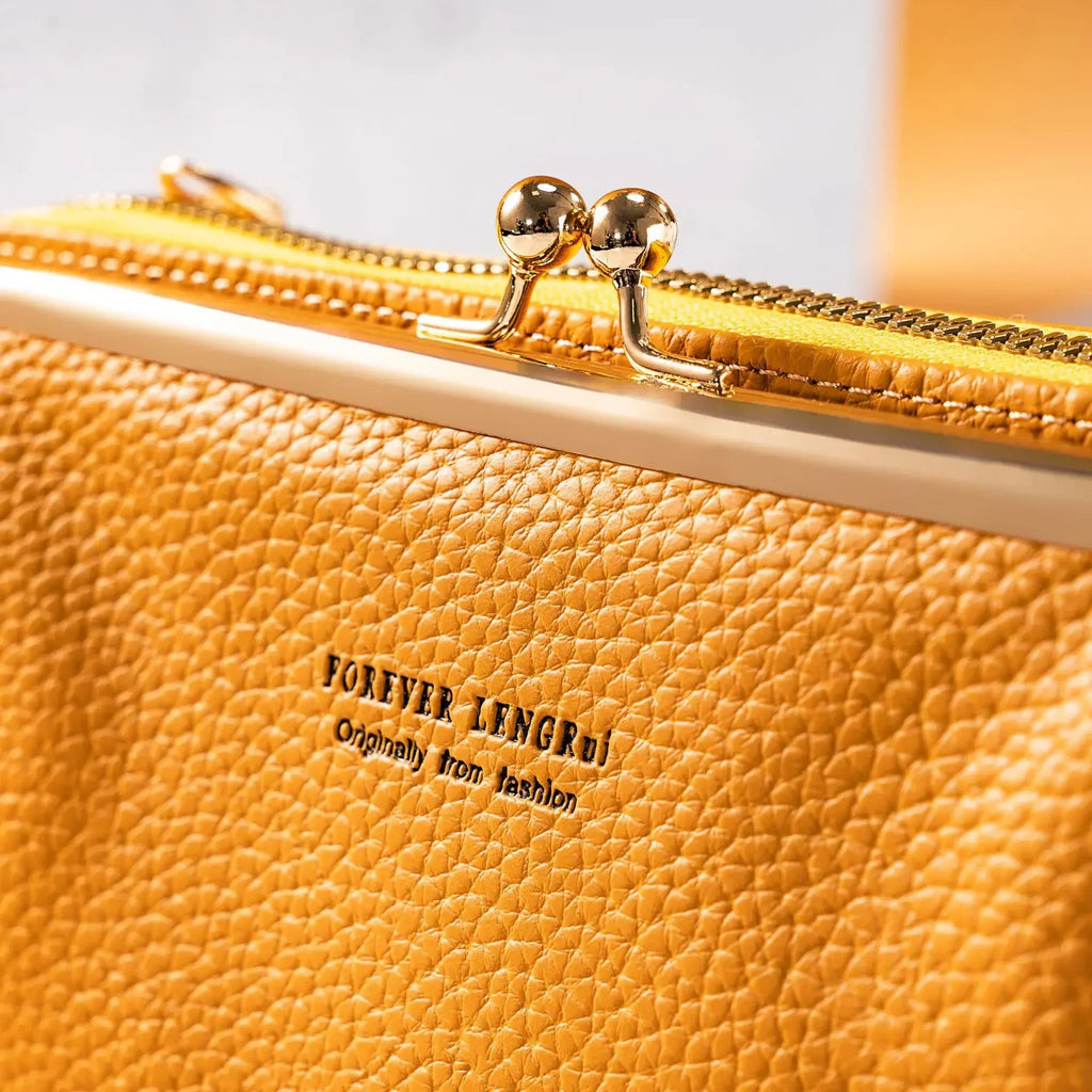 Women's Crossbody Bag Simple and Versatile Coin Purse Large-capacity Long Zipper Mobile Phone Bag Creative Single-shoulder Bag