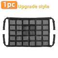Yitong 1PC Car Ceiling Storage Mesh Bag Double-Layer Elastic Mesh Car Roof Storage Container Miscellaneous Storage Auto Parts