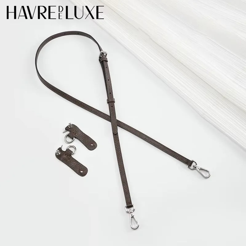 Shoulder Strap Leather Crossbody Bag Strap for Longchamp mini No Punching Modification Firm And NonDeformable Bag Strap Fastener