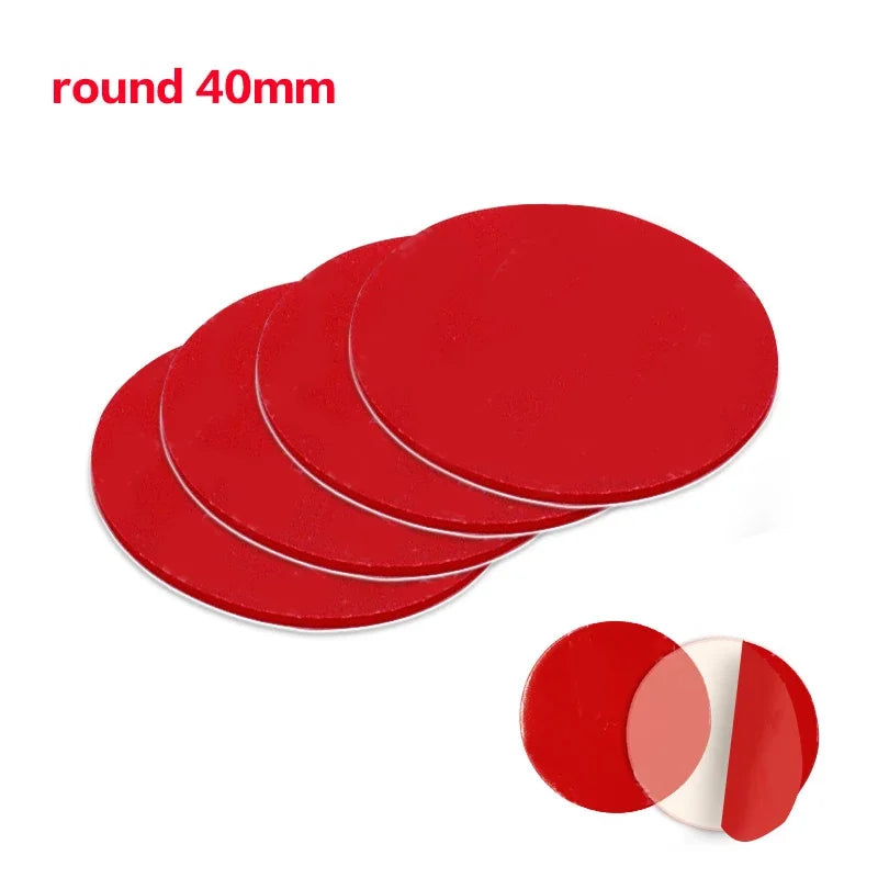 10/20/50pcs Transparent Acrylic Double-Sided Adhesive Tape Strong Adhesive Patch Waterproof No Trace High Temperature Resistance