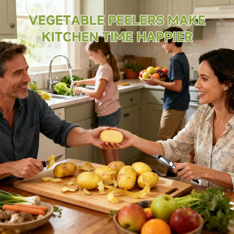 Stainless Steel Vegetable Peeler Home Potato Peeler Multifunctional Carrot Grater Fruit Tool Gourmet Pelador Kitchen Accessories