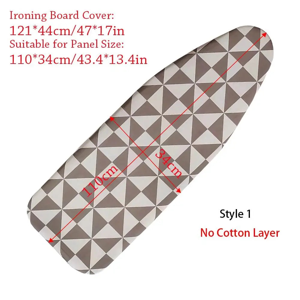 1PC Durable Ironing Board Cloth Universal Thickened Ironing Board Cover Pad Resistant Scorch Heavy Heat Resistant Printed Padded