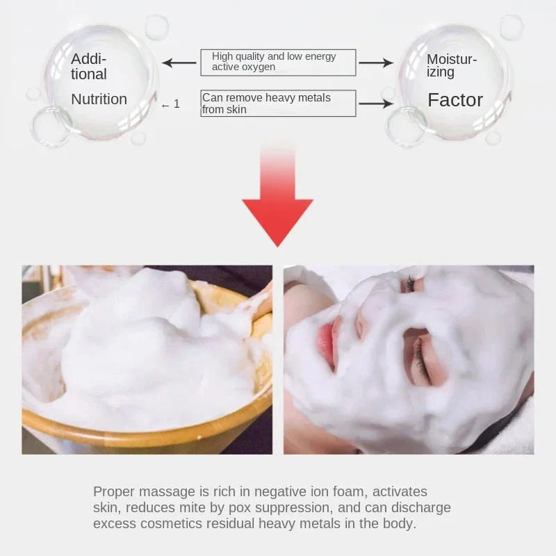 400ml Magic Oxygen Cleansing Water for Bubble Machine &Beauty Instrument Deep Cleaning Mite Removal Whitening Rejuvenating Skin