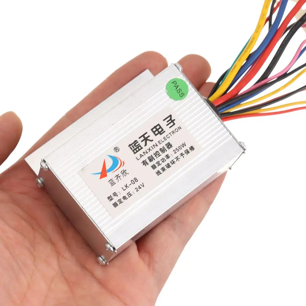 E-bike Accessories 24V/36V/48V Electric Bicycle Parts Bicycle Controller Brushed Controller Electric Bike Motor