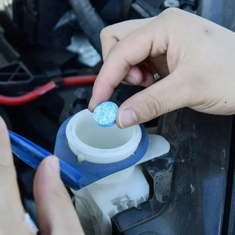 Ultra Concentrated Glass Water Effervescent Tablets Car Windshield Cleaner Car Vehicles Windshield Solid Soap Piece