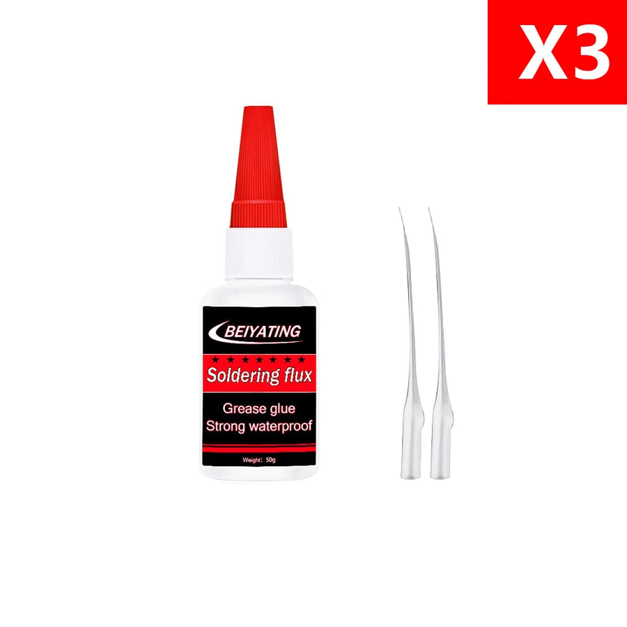 35g 50g Industrial Grade Welding Glue High Strength Quick Dry Adhesive for Metal Rubber Plastic Wood Ceramic
