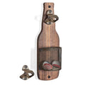 Wall mounted bottle opener creative beer screwdriver kitchen bar decoration wall mounted bottle opener bottle cap storage basket