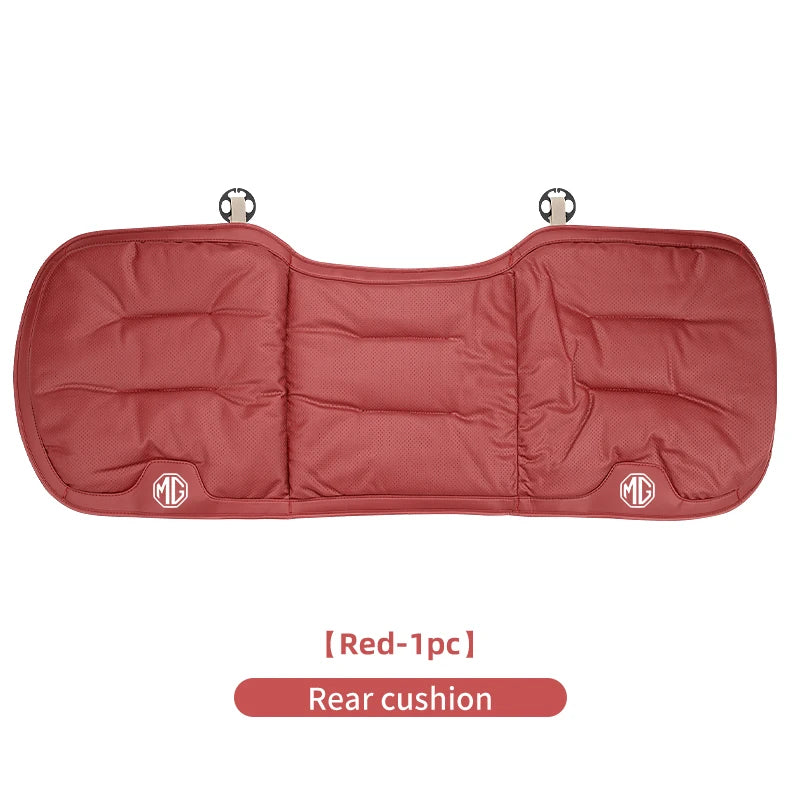 Car Velvet Cushion Leather Backrest Waist Pad Protector Cover Accessories For Morris Garages MG 3 5 6 7 HS ZS GS Hector TF GT ZR