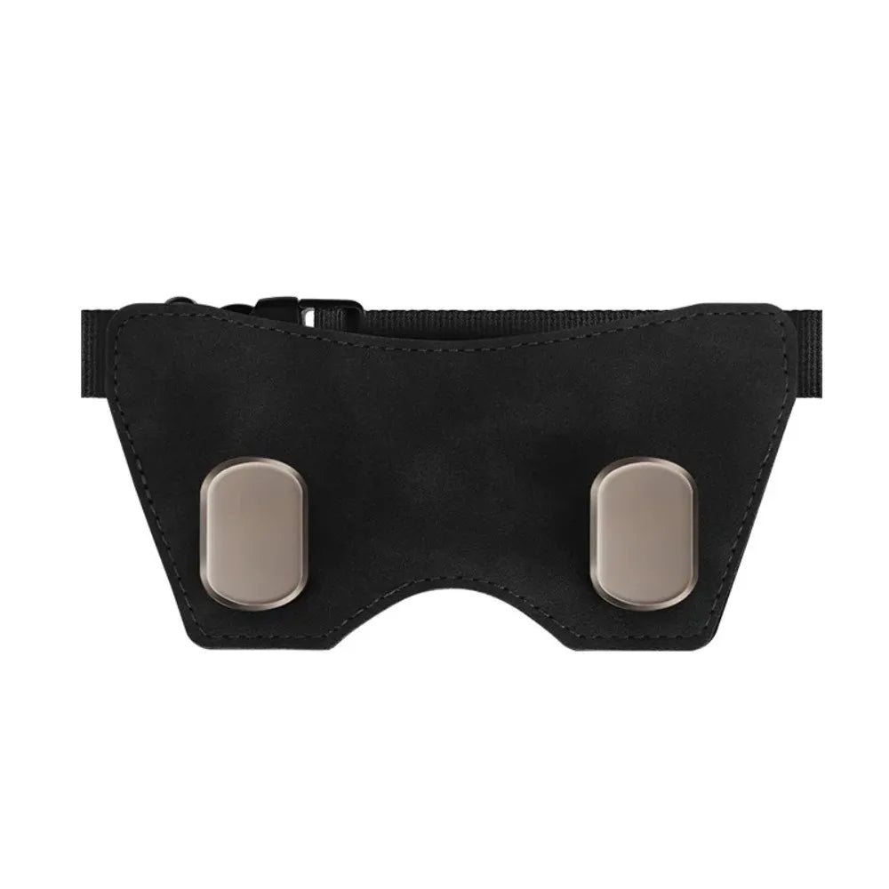 Car Back Seat Hook Headrest Suede Leather Soft Hanging Double Hook Wear-Resistant Rear Row Storage Hanger