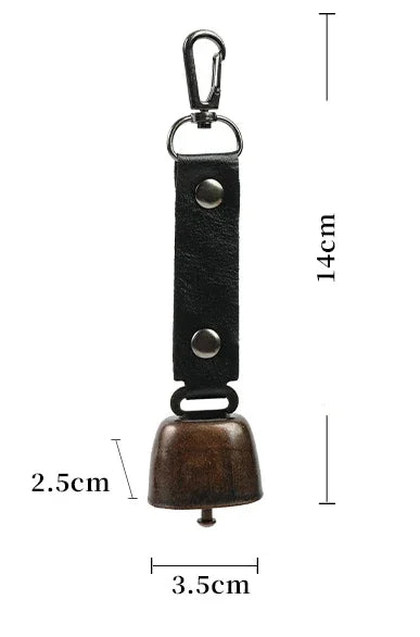 Camping Bell Loud Hiking Outdoor Safety Bear Bell Hiking Helps Prevent Scaring Wildlife Hiking Survival Tools
