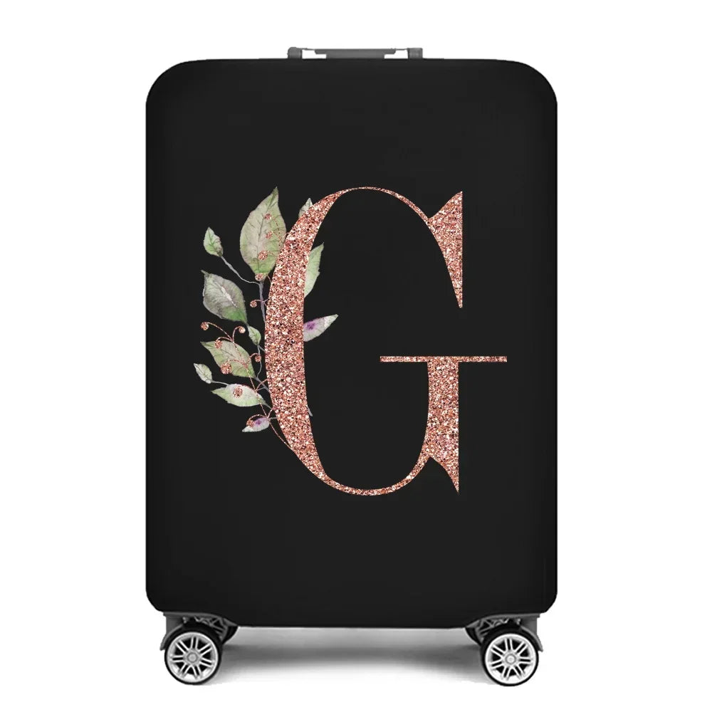 Stretch Luggage Covers 18-32 Protector Travel Luggage Suitcase Protective Cover Rose Gold Series Dust Covers Travel Organizer