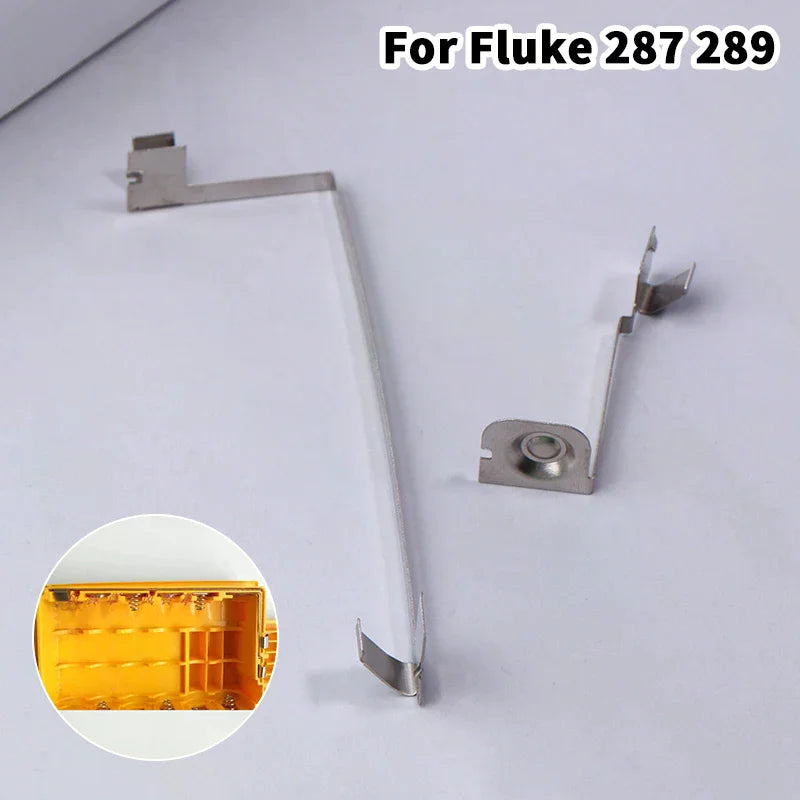 For FLUKE 287 289 Multimeter Kit Battery Case Positive Negative Shrapnel Replacement And Repair Parts