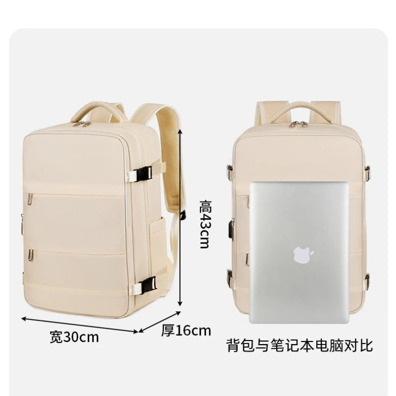 Travel Boarding Backpack Easyjet, Wiz Air Multi Functional, Large Capacity, Lightweight, Leisure Computer Bag, Short Distance
