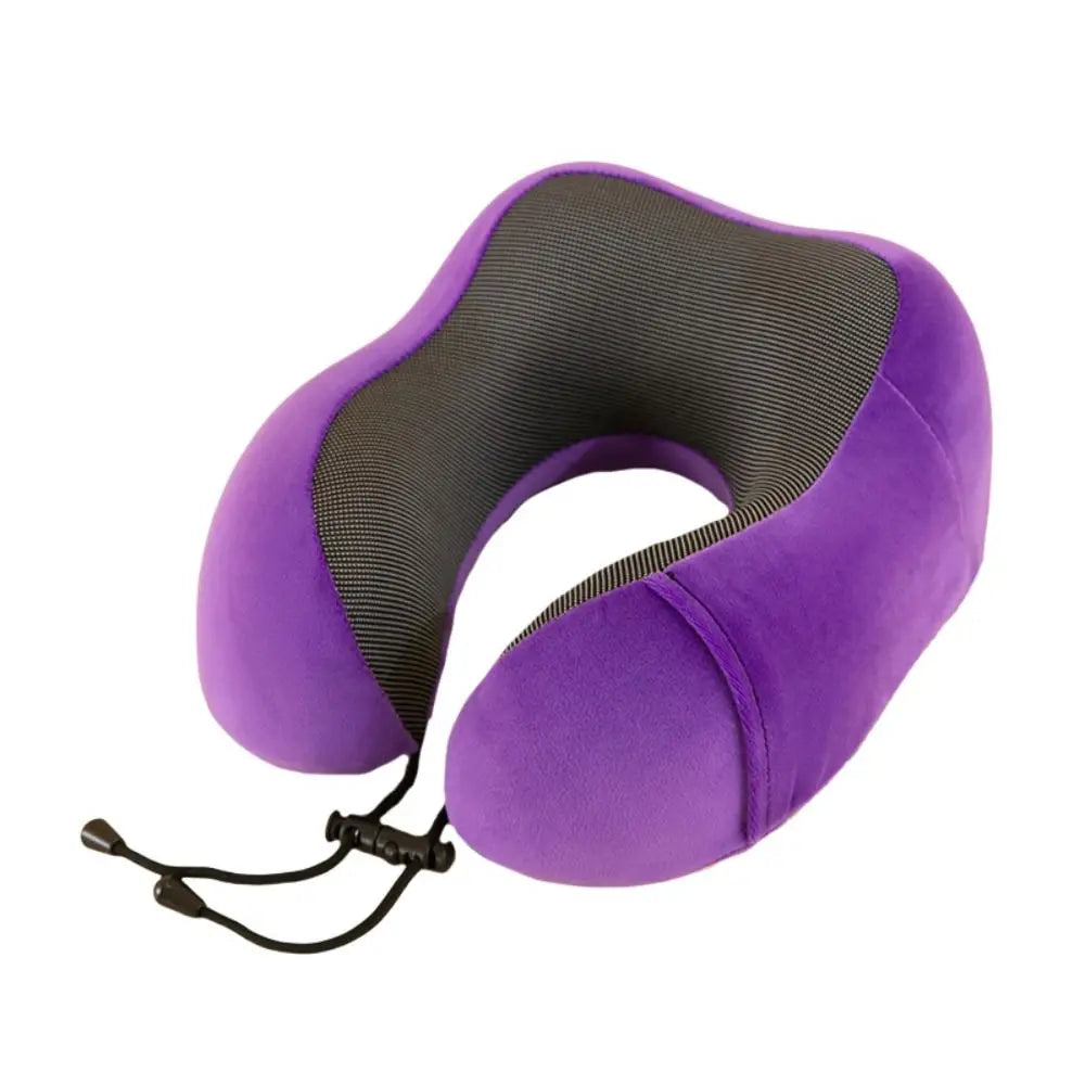 30*25*15cm U Shaped Pillows Neck Protect Cushion Without Carry Bag Plush Cushion Travel Essentials Slow Rebound Nap Pillow