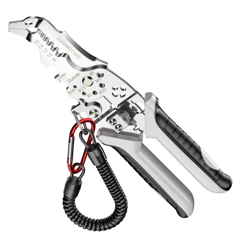 Multi-Function Professional Elbow Wire Stripper Pliers Crimping Tool Electrician Tool Wire Crimper Cutter Wiring Tools Hand Tool