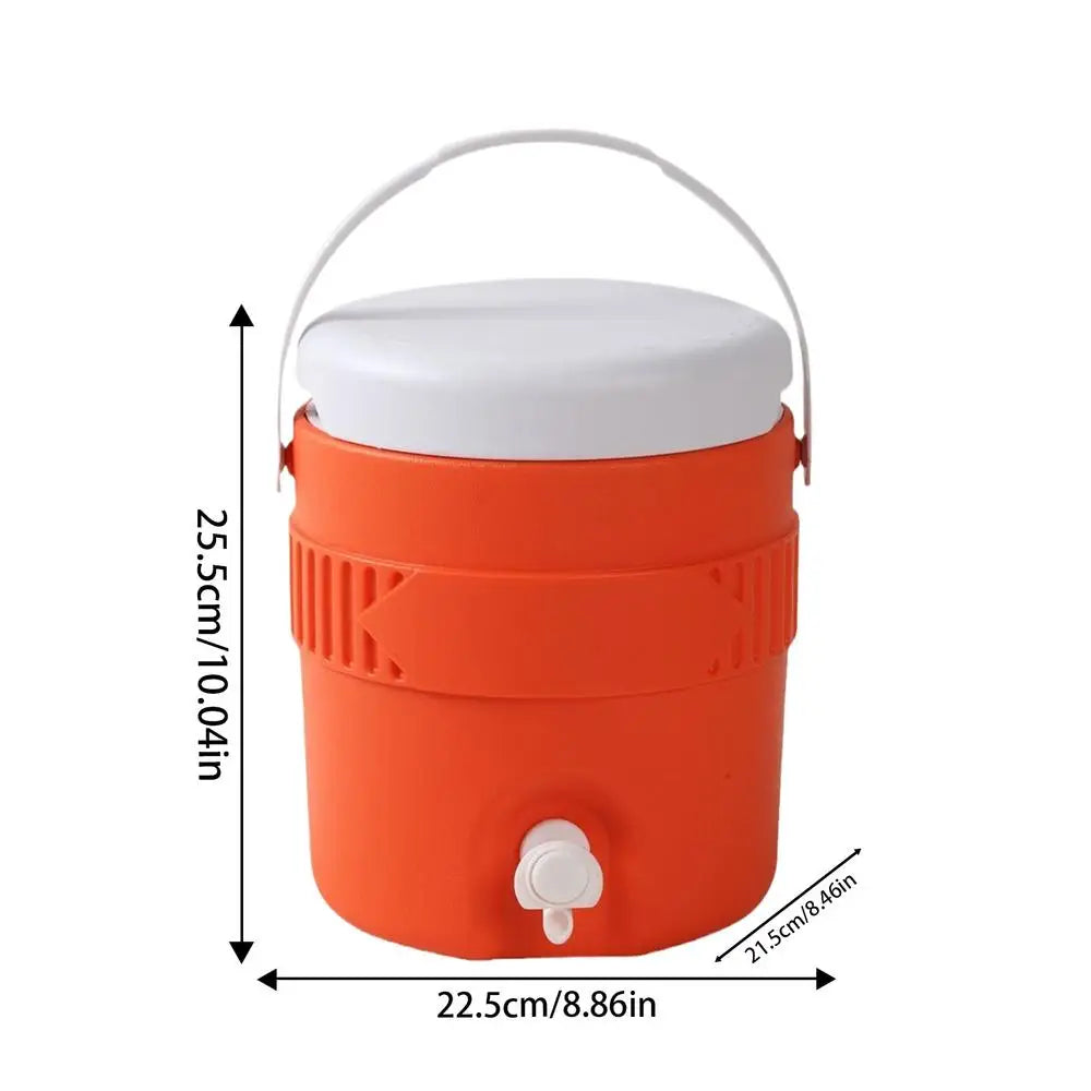 NEW Gallon Water Bottle 3.8L Camping Coolers Long-Lasting Insulation Beverage Serveware Portable Drink Dispensers For Outdoor