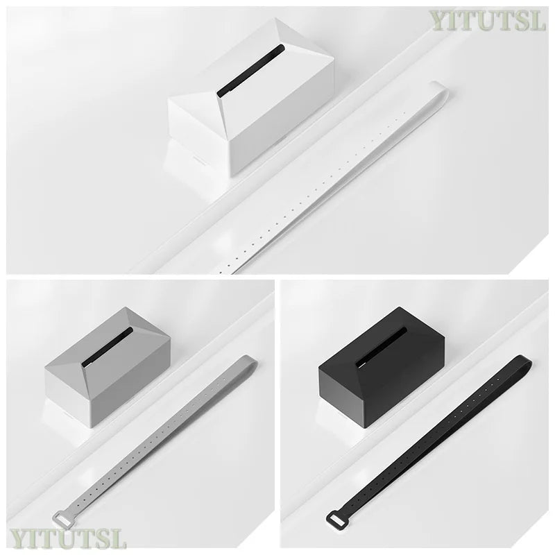 For Tesla Model 3/Y/ Highland Car Tissue BoxNEW Model 3/Cybertruck Cyber Pickup Silicone Pumping Paper Box