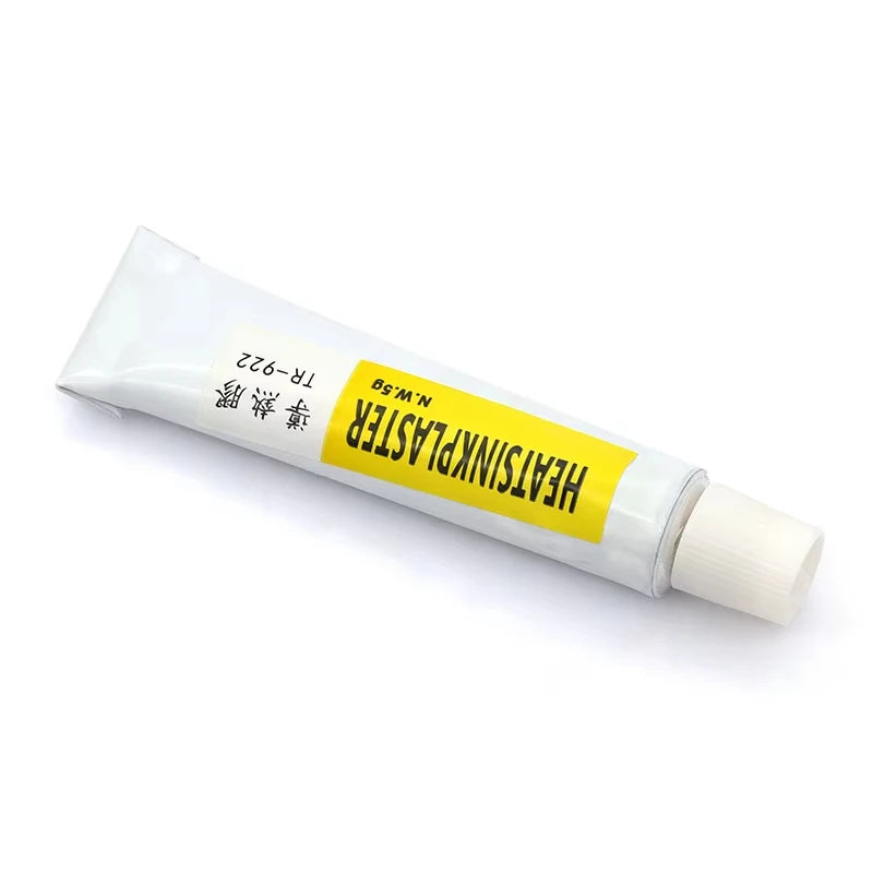5Pcs TR-922 Thermal Silicone Adhesive Plaster Strong Sticky Cooling Paste Glue Compound for Heatsink Heat Sink Cooling