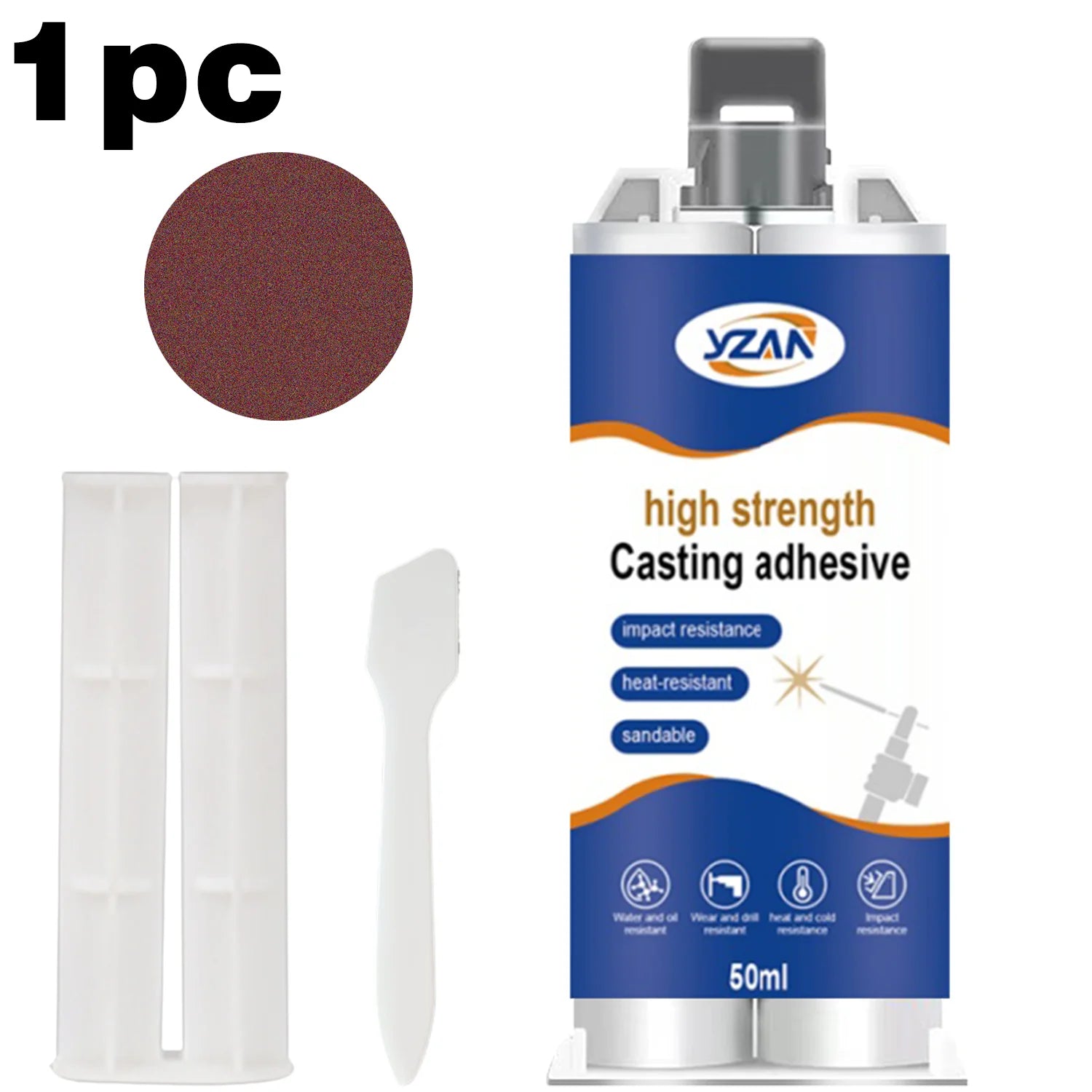 JXVX Welding waterproof epoxy casting adhesive, the strongest bonding filler for metals, plastics, cement, and various materials