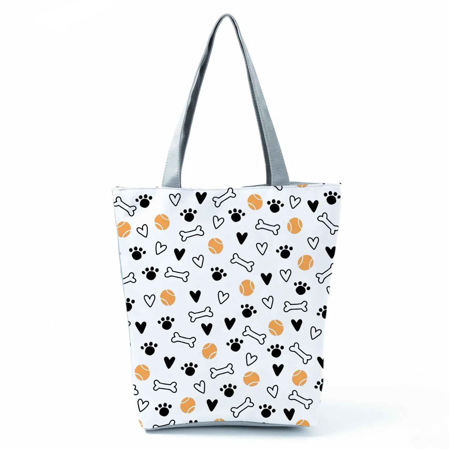 Fashion Dogs Paws Handbags Printed Love Dogs Shopping Bag Casual Women Shoulder Bag Summer Kawaii Female Tote Travel Beach Bag