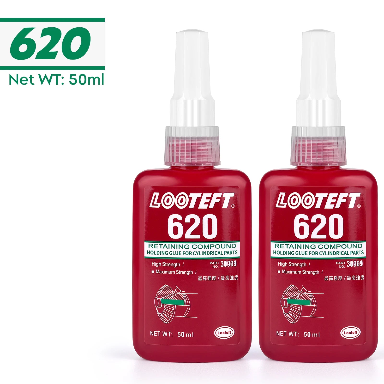 Screw Glue Anti Loosening Fastening Anaerobic Glue Corrosion-Resistant And High-Temperature Resistant Thread Sealing Glue