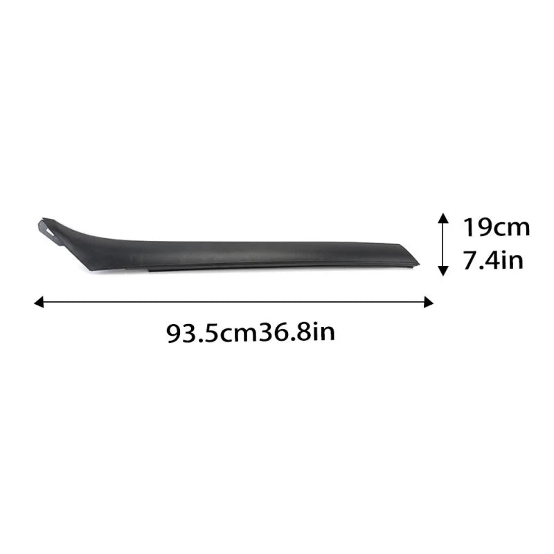 1Pcs RV Windshield Windscreen Moulding Side Trim Pillar For Ford Transit Mk7 2006+ Car Exterior Protection Deflector Accessories