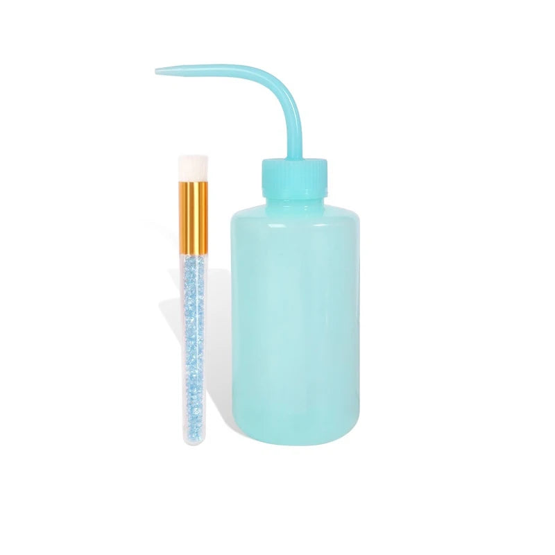 Eyelash Extension Cleaning Set Lash Shampoo Brush Lash Bottle Eyebrow Skin Care Remover Washing Kit Eyelash Extensions Supplies
