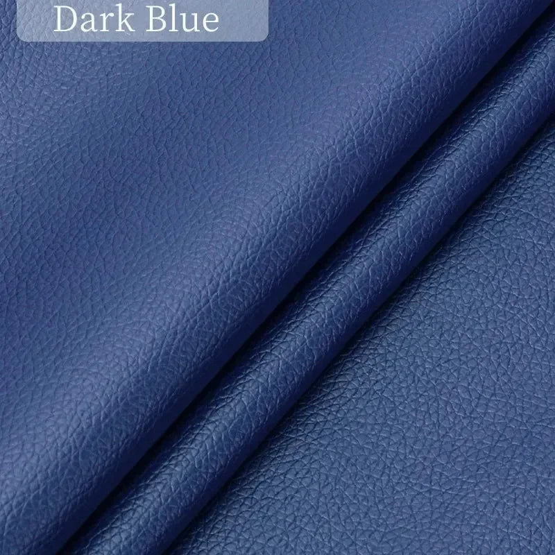 Black Leather Repair Patche Tape Self Adhesive Leather Patches Sofas Couch Seat Cuttable Refinisher High Viscosity Fix Stickers